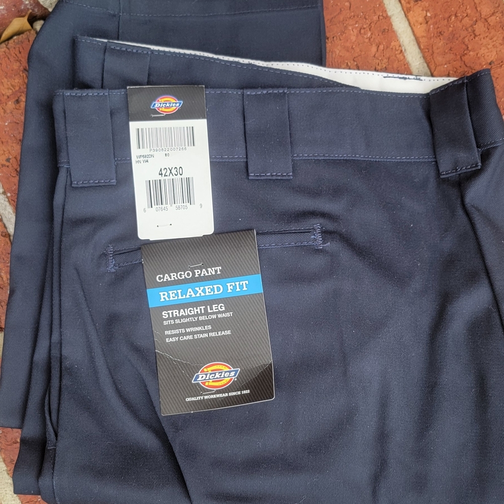 Dickies Men's Dark Blue Cargo Pants